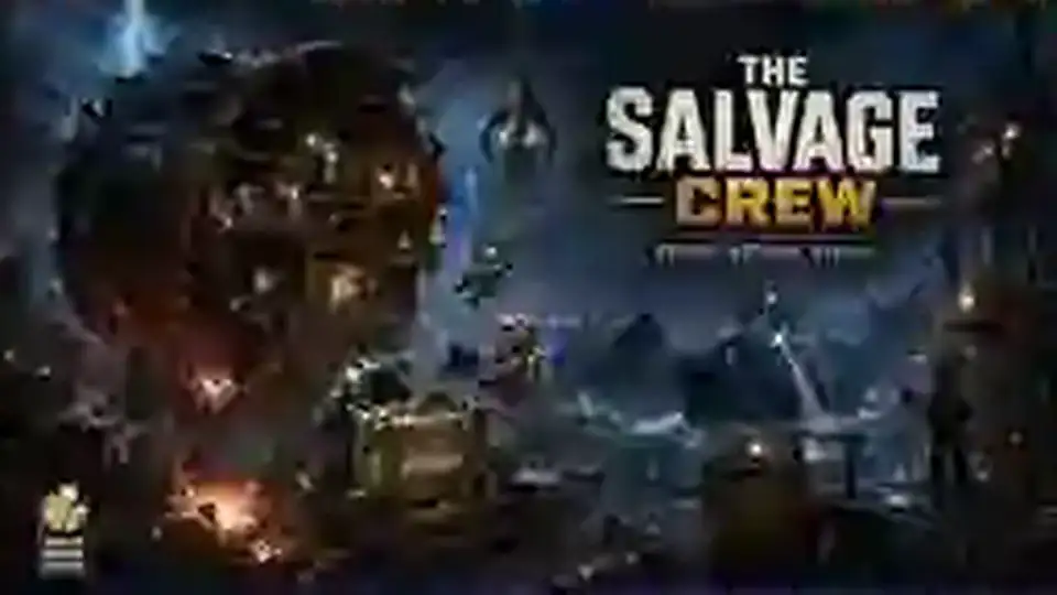Small salvage team descending by cable into an unstable wreck to recover people and cargo.