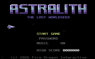 Astralith: The Last Worldseed native C64 screenshot 1
