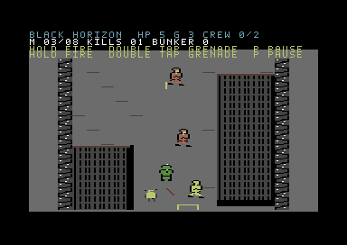 Black Horizon: Cinder Protocol native C64 screenshot 3