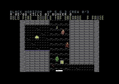 Black Horizon: Cinder Protocol native C64 screenshot 4
