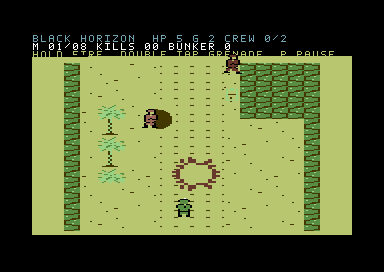 Black Horizon: Cinder Protocol native C64 screenshot 6