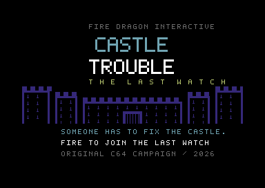 Castle Trouble native C64 screenshot 1