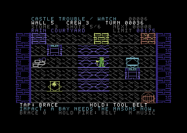 Castle Trouble native C64 screenshot 4