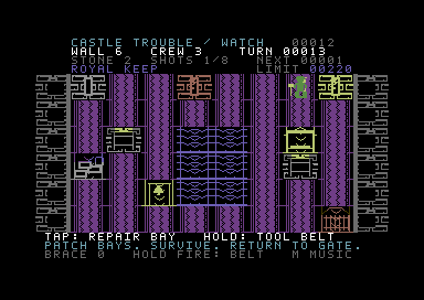 Castle Trouble native C64 screenshot 7