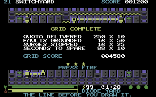 Critical Grid native C64 screenshot 8
