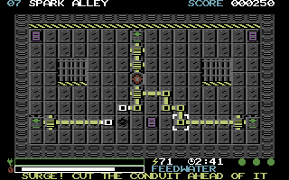 Critical Grid native C64 screenshot 4