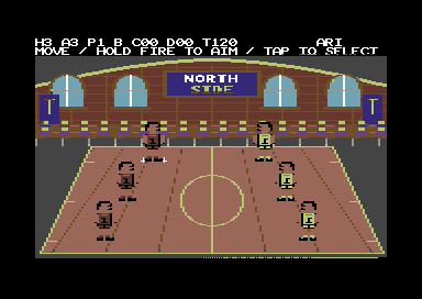 Junior Dodgeball Championships native C64 screenshot 4