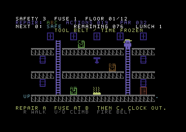 Night Shift native C64 screenshot 2