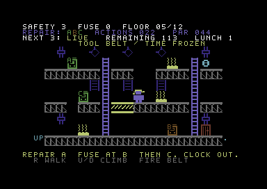 Night Shift native C64 screenshot 4