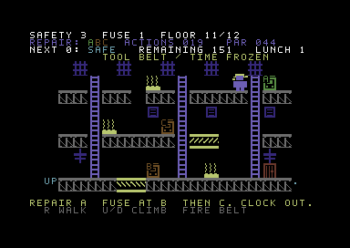 Night Shift native C64 screenshot 7