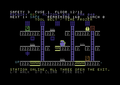 Night Shift native C64 screenshot 8