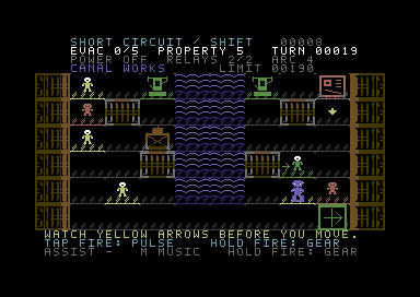 Short Circuit native C64 screenshot 5