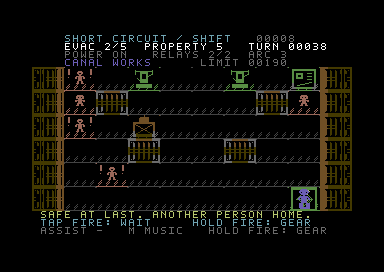 Short Circuit native C64 screenshot 6