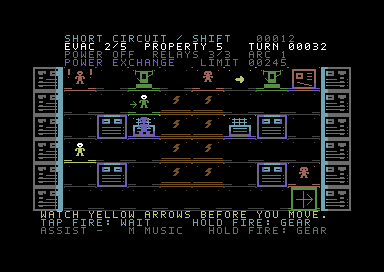 Short Circuit native C64 screenshot 8