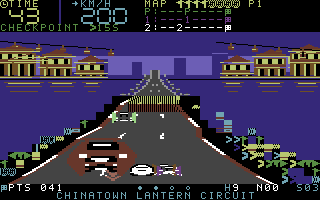 Singapore Street Racer: Neon Circuit native C64 screenshot 4