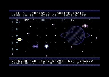 Star Runner native C64 screenshot 2
