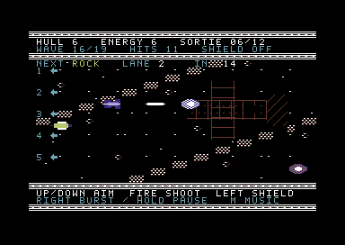 Star Runner native C64 screenshot 4