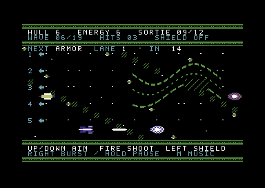 Star Runner native C64 screenshot 5