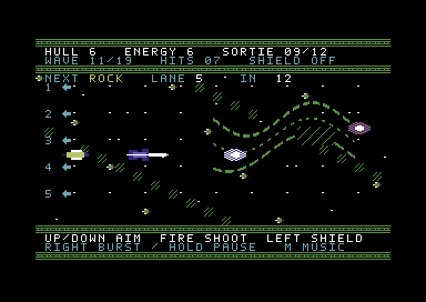 Star Runner native C64 screenshot 6