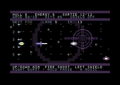 Star Runner native C64 screenshot 7