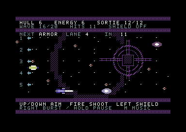 Star Runner native C64 screenshot 8