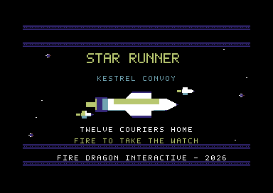 Star Runner native C64 screenshot 1