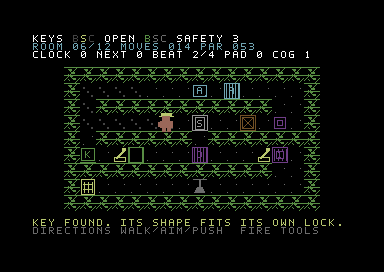 The Iron Maze native C64 screenshot 4