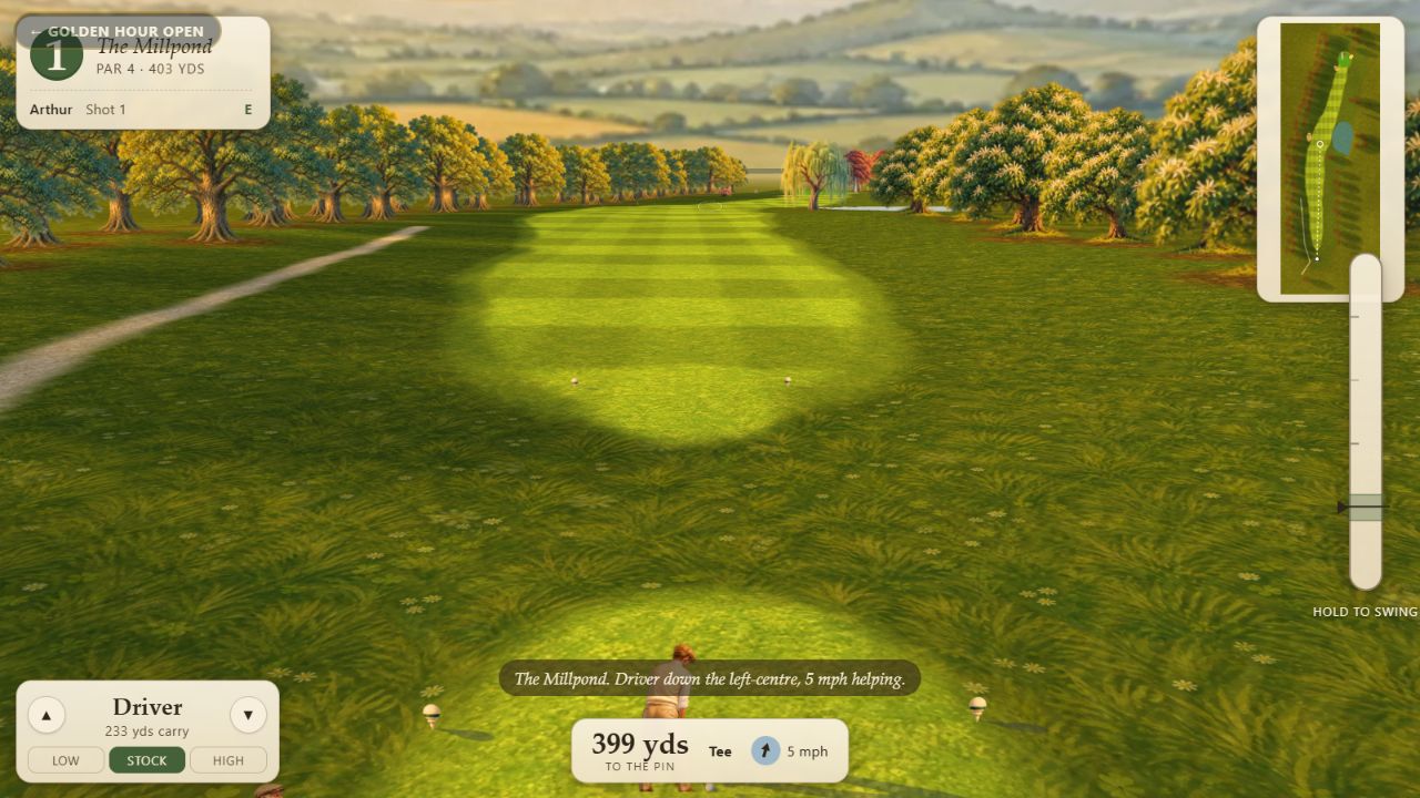 Golden Hour Open — gameplay 1