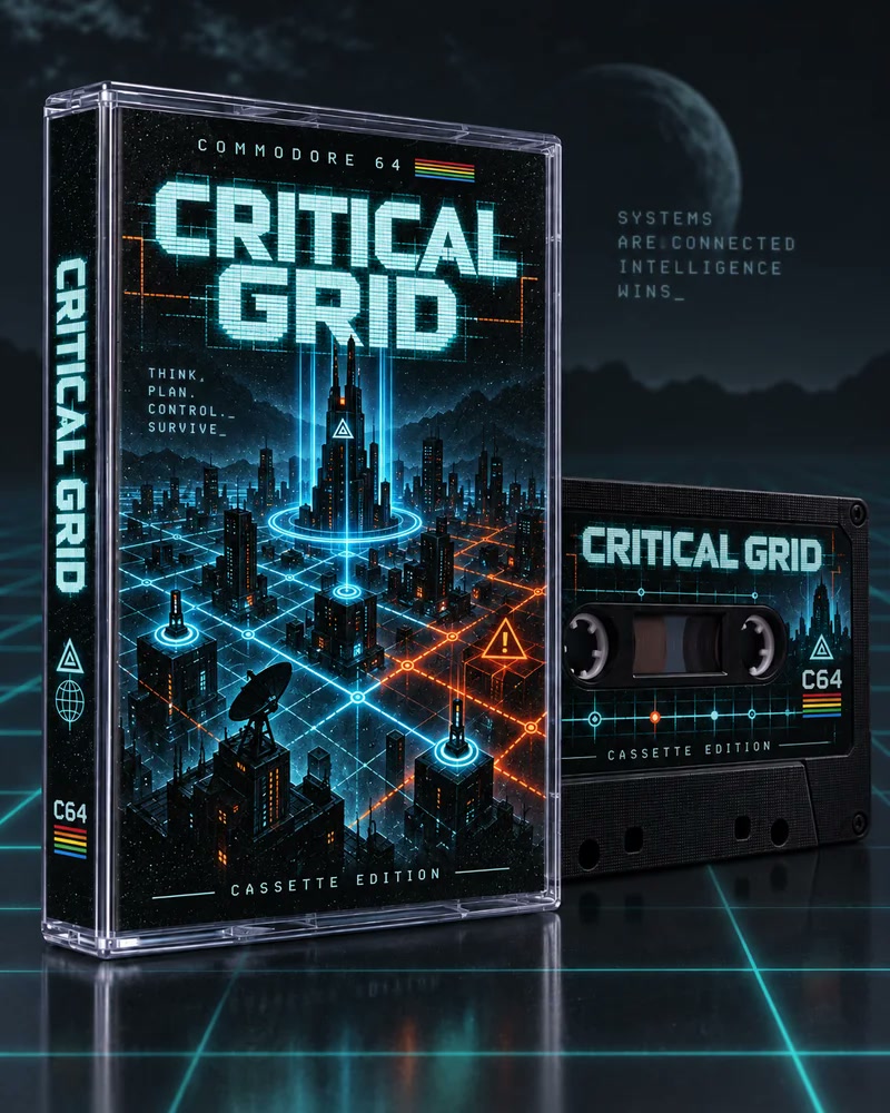 Critical Grid C64 cover art