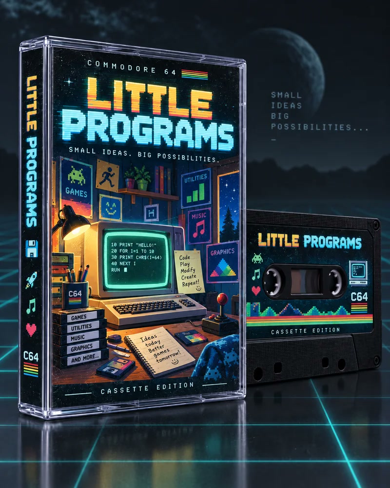 Little Programs C64 cover art