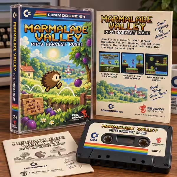 Marmalade Valley C64 cover art