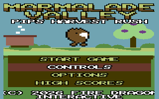 Marmalade Valley native C64 screenshot 2