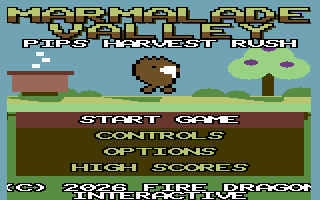 Marmalade Valley native C64 screenshot 1