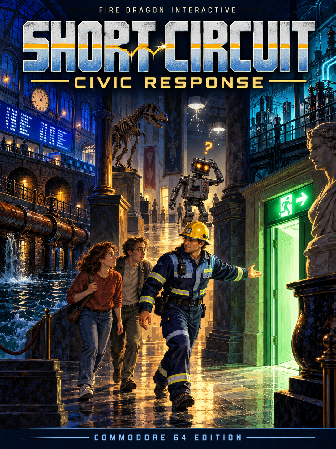 Short Circuit C64 cover art