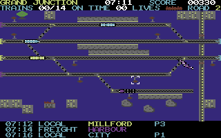 Signal Box native C64 screenshot 4